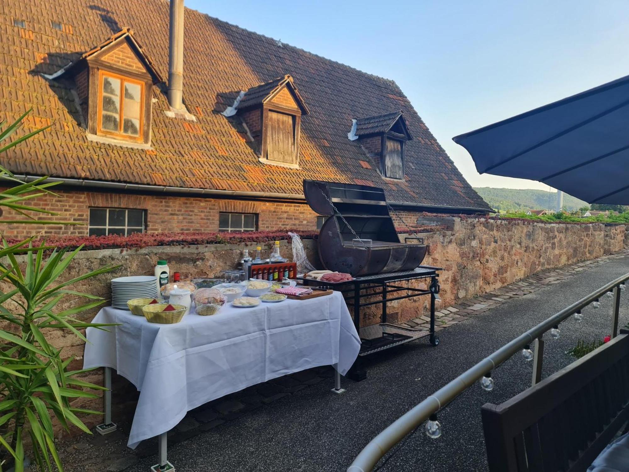 Hotel & Cafe Schachtenburg Шліц Екстер'єр фото