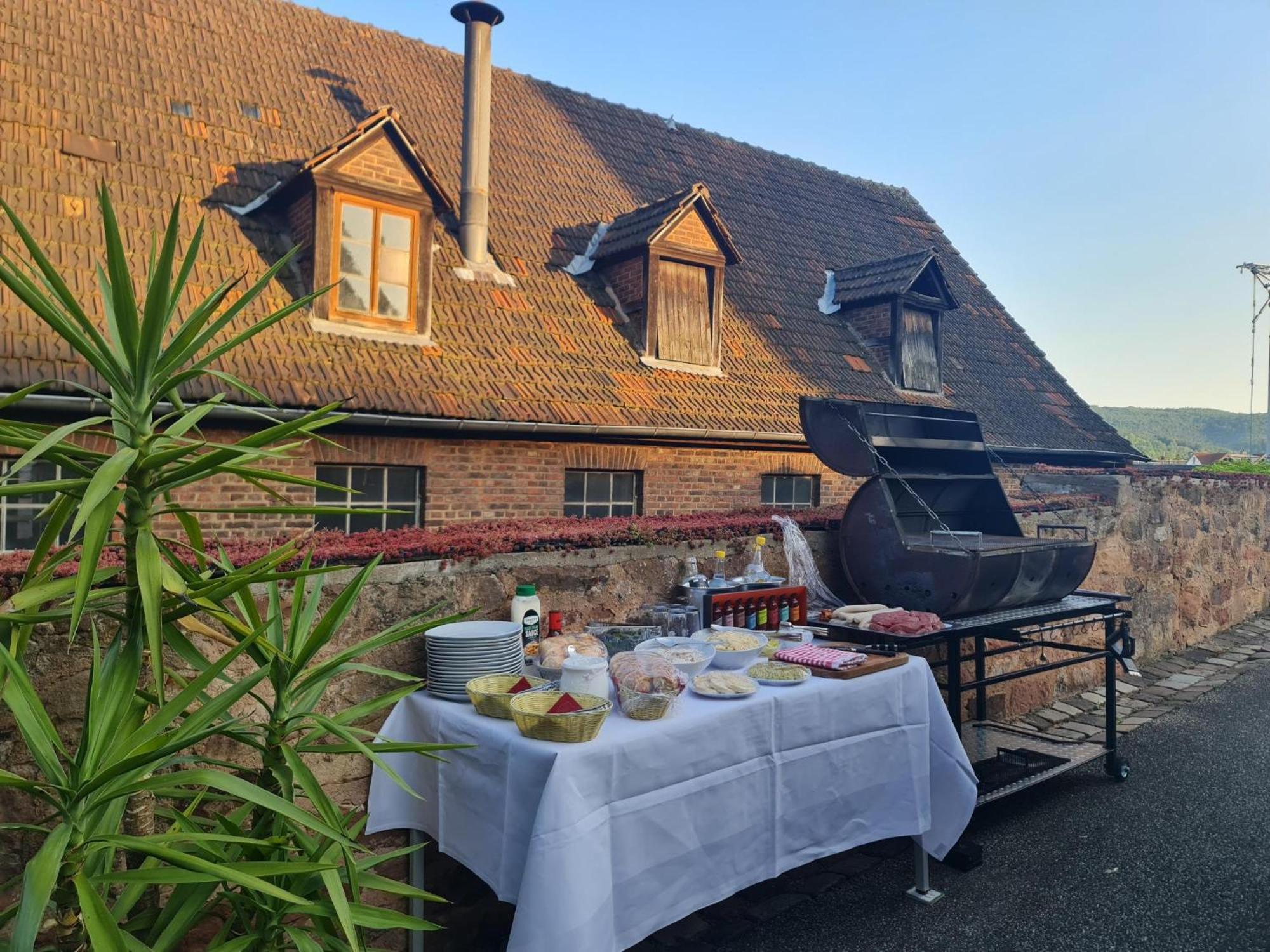 Hotel & Cafe Schachtenburg Шліц Екстер'єр фото