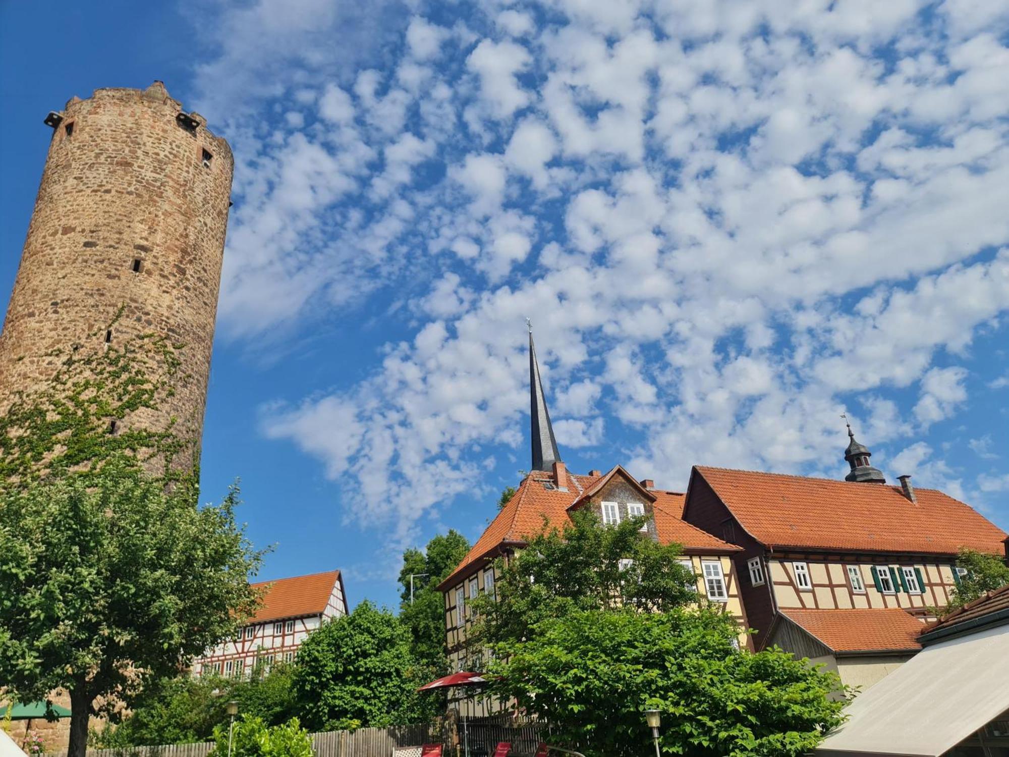Hotel & Cafe Schachtenburg Шліц Екстер'єр фото