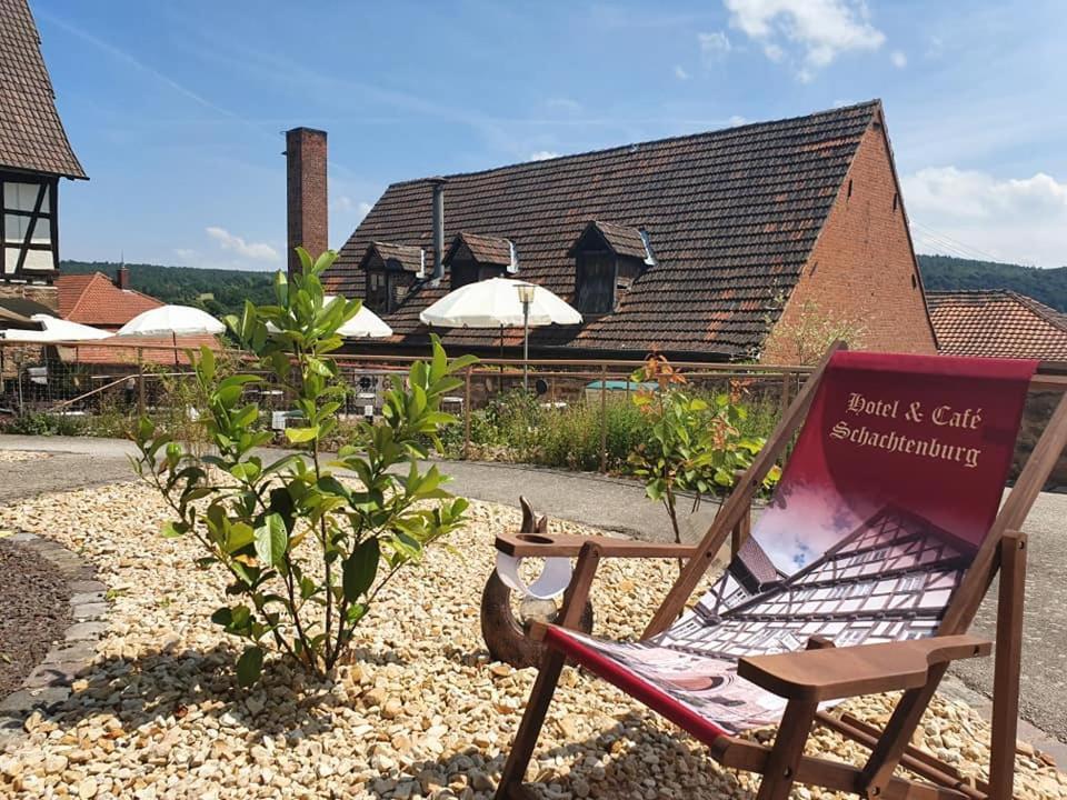 Hotel & Cafe Schachtenburg Шліц Екстер'єр фото